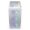 Caixa de PC Midi Tower ENDORFY ARX 500 ARGB branca – vidro temperado, suporta ATX/Micro-ATX/Mini-ITX, 3 ventoinhas frontais de 140 mm + 1 traseira de 140 mm, 1×3,5 polegadas + 6×2,5 polegadas compartimentos