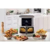 Ariete 4630/03 fritadeira de ar, 9 l, 1500 W, capacidade de 3,5 kg, até 200 °C, controlo tátil, branca
