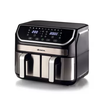 Fritadeira de ar quente Ariete 4625/00 9 L 2100 W preto prateado