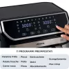 Fritadeira de ar quente Ariete 4625/00 9 L 2100 W preto prateado