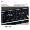 Fritadeira de ar quente Ariete 4625/00 9 L 2100 W preto prateado