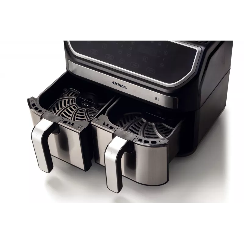 Fritadeira de ar quente Ariete 4625/00 9 L 2100 W preto prateado