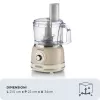 Robot de cozinha Ariete Vintage Line 1781/03 1000 W 2,1 L bege