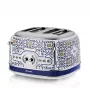 Torradeira ARIETE Capri 4 fatias, 1630 W, branco/multicolor
