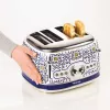 Torradeira ARIETE Capri 4 fatias, 1630 W, branco/multicolor