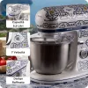 Robot de cozinha Ariete 1588 Capri, batedeira planetária, 7 velocidades, 2400 Watt, 5,5 litros, taça de aço inoxidável