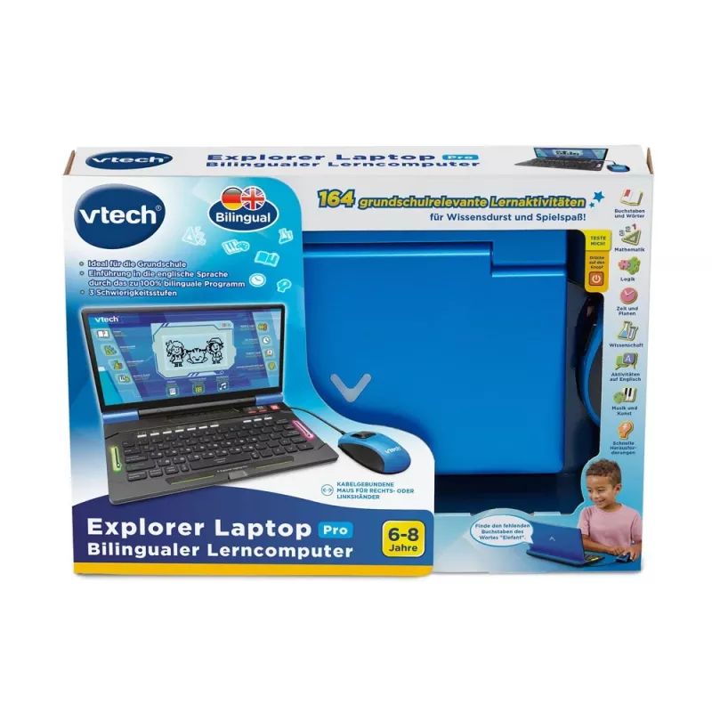 Brinquedo eletrónico VTech modelo 581244 — multicolor, dispositivo de atividades para um jogador