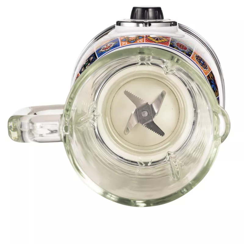 Ariete 583 Positano Misturadora com jarro de vidro de 1,5 litros, 4 lâminas de aço inoxidável, 4 velocidades + Pulse, 1000 Watt