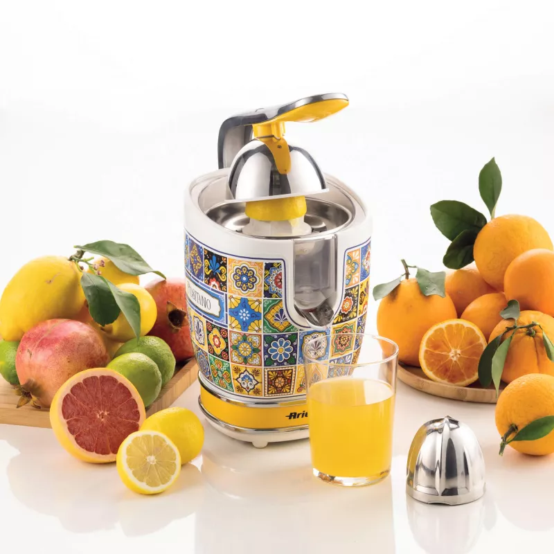 Espremedor elétrico Ariete 0413/0P 0,6L 85W multicolor amarelo