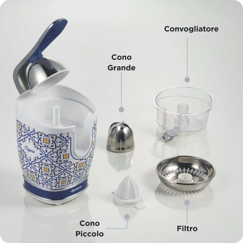 Espremedor elétrico Ariete 0413/0C 0,6 l 85 W azul colorido