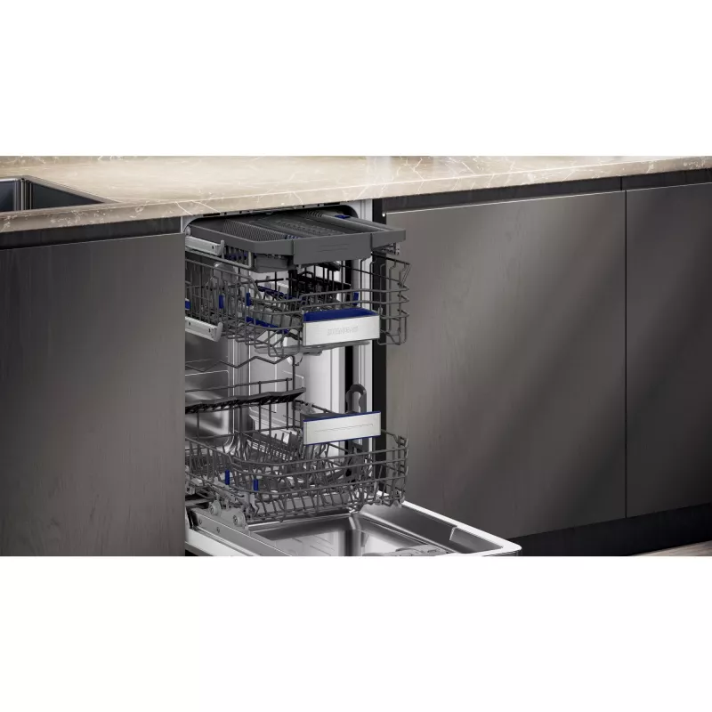 Máquina de lavar loiça Siemens iQ500 SR65EX09ME totalmente integrada 10 conjuntos de louça
