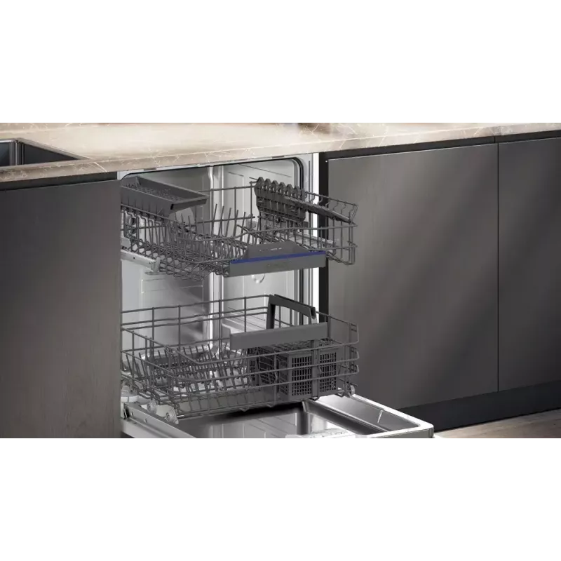 Máquina de lavar loiça Siemens iQ300 SN53HS16AE semi-integrada, 13 conjuntos de louça, 42 dB, 9 L/ciclo, classe energética C