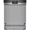 Máquina de lavar loiça Siemens iQ300 SN53HS16AE semi-integrada, 13 conjuntos de louça, 42 dB, 9 L/ciclo, classe energética C