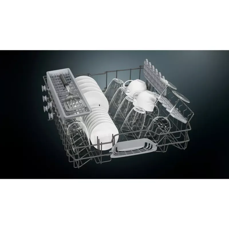 Máquina de lavar loiça Siemens iQ100 SN61HX01TE totalmente integrada, 13 conjuntos de louça, 46 dB, 9 l/ciclo, classe energética C