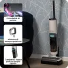 Ariete 2483 Aqua Force Wash & Vacuum, aspirador inteligente, limpa-chãos sem fios, bateria, aspira e lava, pelos de animais, sujidade seca e húmida, capacidade de 700 ml, acessórios incluídos