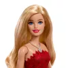 Barbie Mattel 80.º aniversário boneca de moda de aniversário vermelho-rubi com vestido vermelho e acessórios