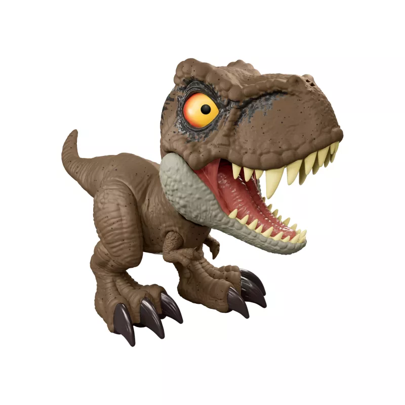Jurassic World Roar Command Tyrannosaurus Rex figura de dinossauro, função de gravação, reprodução e rugido, T. Rex