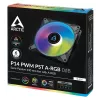 ARCTIC P14 PWM PST A-RGB 0dB – ventoinha semipassiva de 140 mm com A-RGB digital