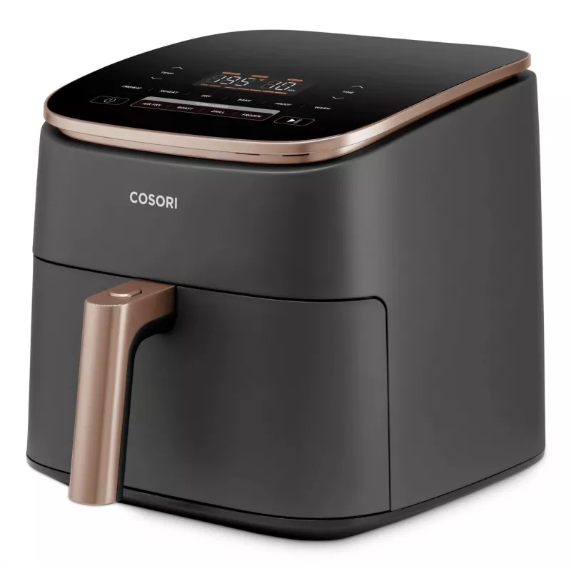 Fritadeira de ar quente Cosori Turbo Blaze Chef Edition Single 6 L independente 1725 W preta, ouro rosa