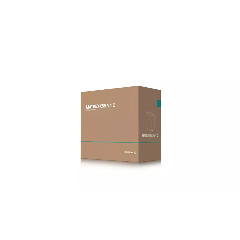 DeepCool MATREXX 55 V4 C R-MATREXX55-BCADA4-G-4 caixa Midi Tower para PC, vidro temperado, ATX/Micro-ATX/Mini-ITX, preta