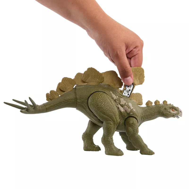 Figura de ação de colecionador Mattel Jurassic World WILD ROAR Hesperosaurus