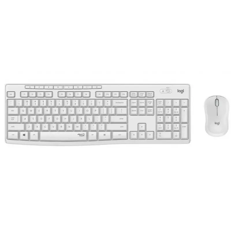Conjunto Logitech MK295 Silent Wireless teclado RF Wireless QWERTY US International branco