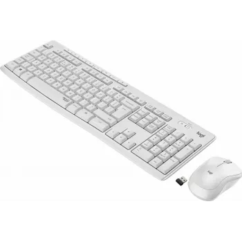 Conjunto Logitech MK295 Silent Wireless teclado RF Wireless QWERTY US International branco
