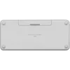 Teclado Logitech Pebble Keys 2 K380s universal RF Wireless Bluetooth QWERTY dinamarquês finlandês norueguês sueco branco