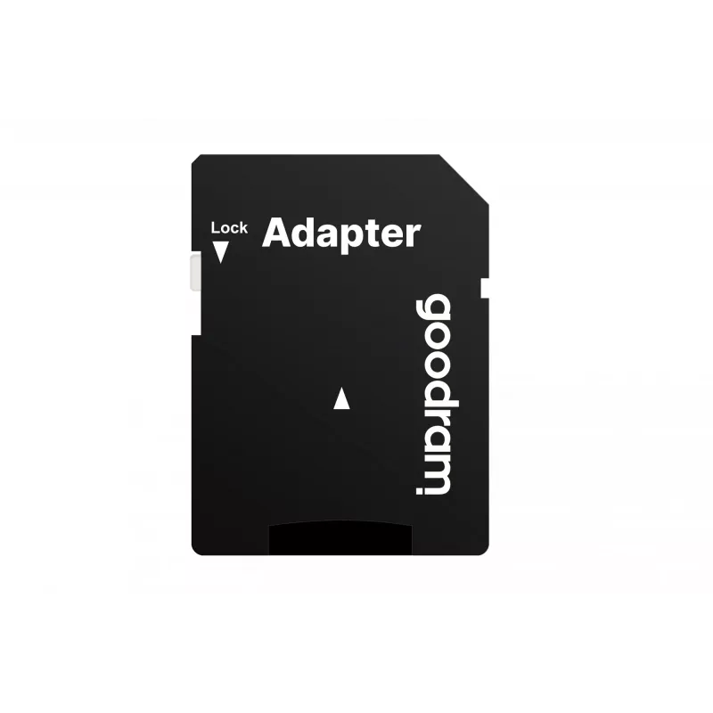 Cartão de memória flash MicroSDXC GOODRAM 128GB UHS‑I Class 10 (leitura 100 MB/s, escrita 10 MB/s) com adaptador SD