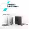 Canyon DS-13 CNS-TDS13 hub USB-C 7 em 1, HDMI 4K, 3x USB 3.0, USB-C PD 100W, leitor SD/microSD, Space Grey transparente