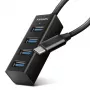 Hub USB-C 3.2 Gen 1 metálico mini AXAGON HUE-M1C