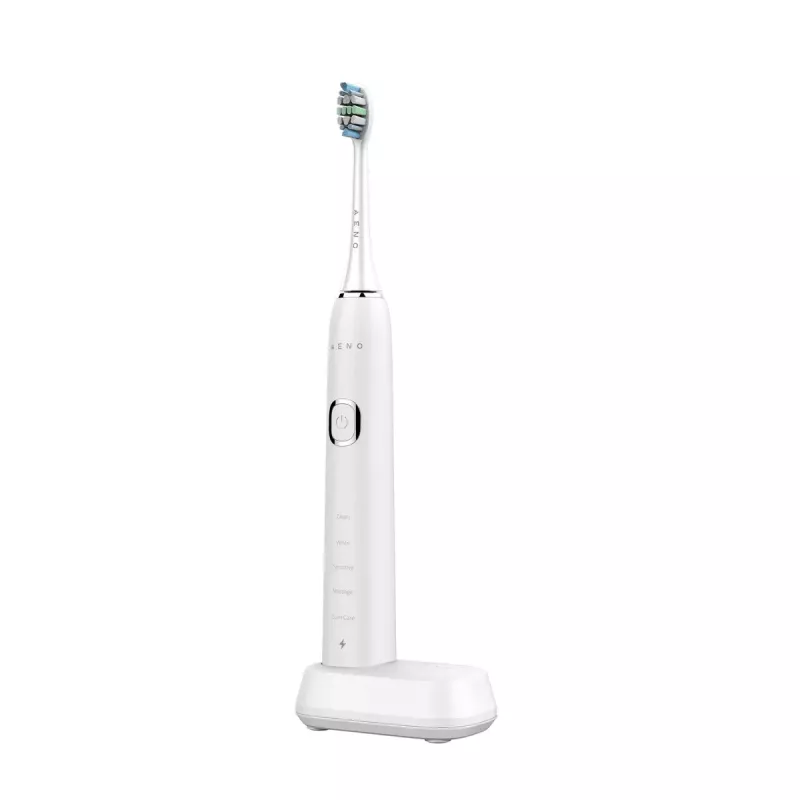Escova de dentes sónica AENO DB5 branca 5 modos carregamento sem fios