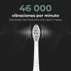 Escova de dentes sónica AENO DB5 branca 5 modos carregamento sem fios