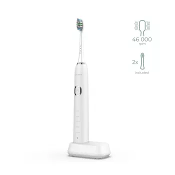Escova de dentes sónica AENO DB5 branca 5 modos carregamento sem fios