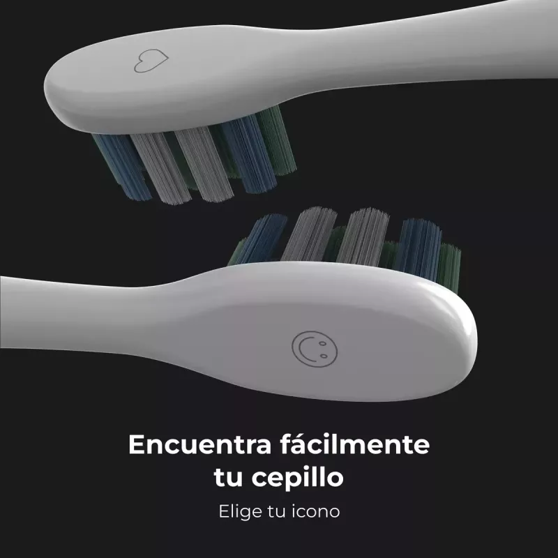 Escova de dentes sónica AENO DB1S branca 4 modos 46000 rpm