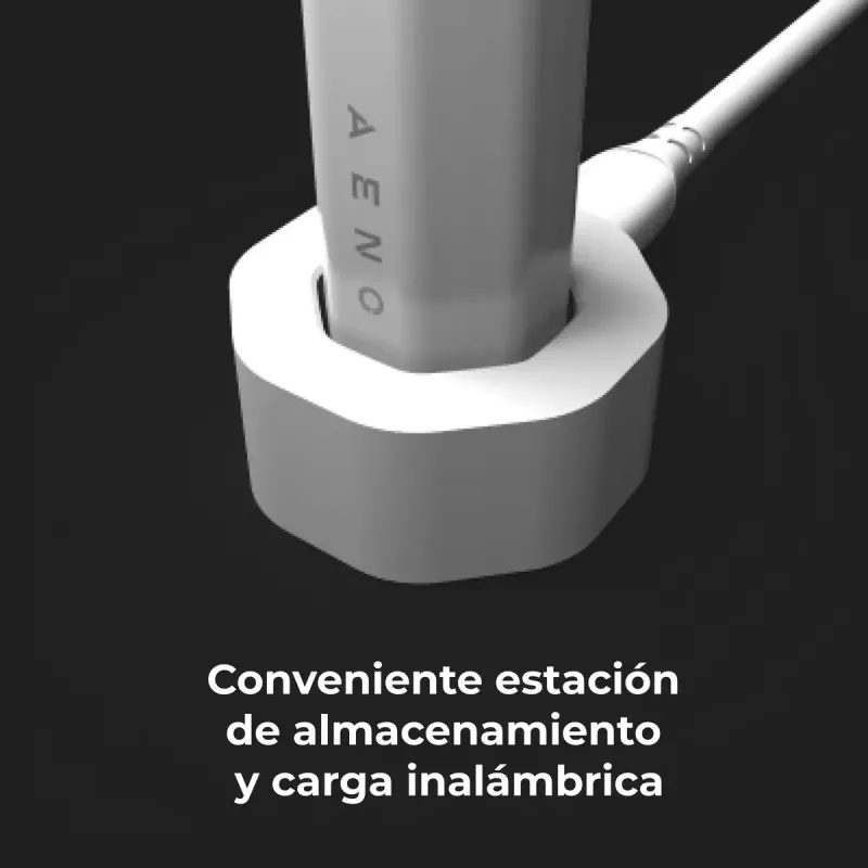 Escova de dentes sónica AENO DB1S branca 4 modos 46000 rpm