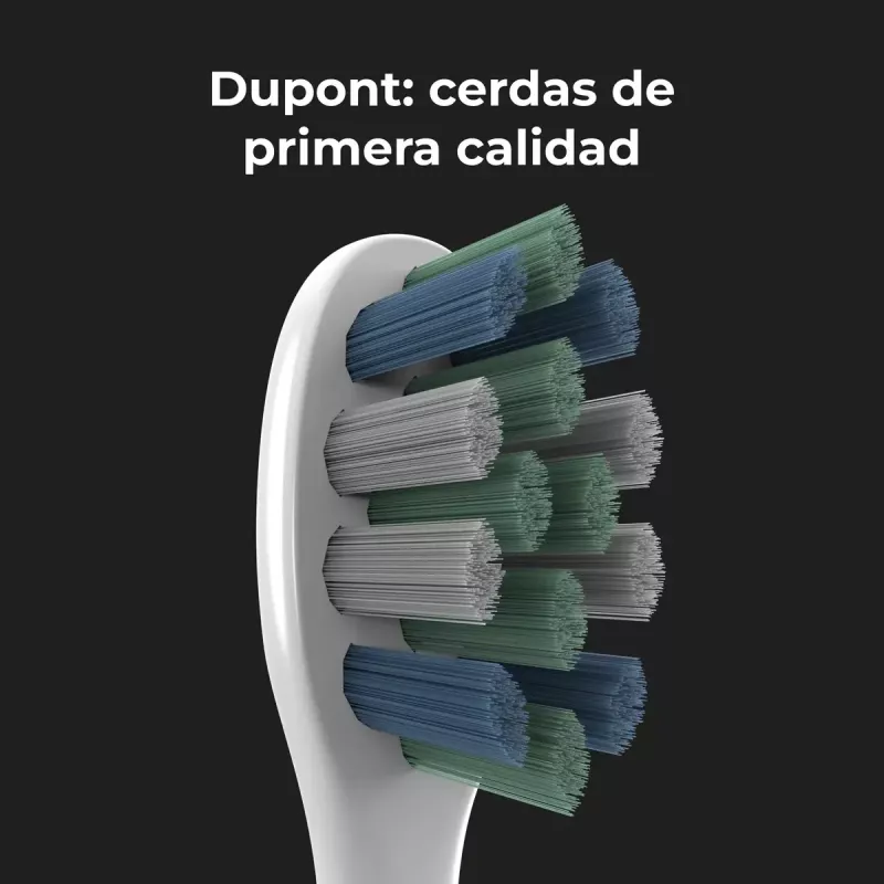 Escova de dentes sónica AENO DB1S branca 4 modos 46000 rpm
