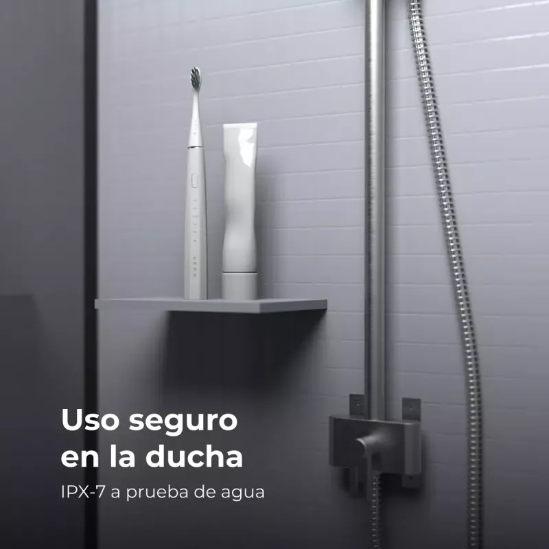 Escova de dentes sónica AENO DB1S branca 4 modos 46000 rpm