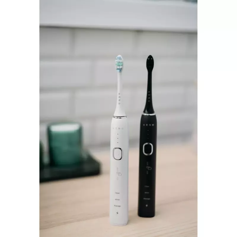 Escova de dentes sónica AENO DB1S branca 4 modos 46000 rpm