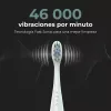 Escova de dentes sónica AENO DB1S branca 4 modos 46000 rpm
