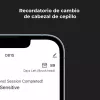 Escova de dentes sónica AENO DB1S branca 4 modos 46000 rpm