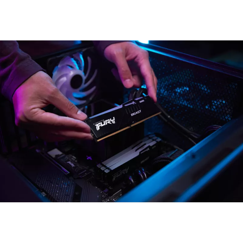 Kingston Technology FURY Beast 64GB 6000MT/s DDR5 CL36 DIMM (kit de 2) RGB