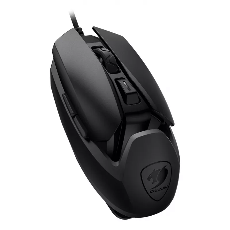 Rato COUGAR Gaming AirBlader, com fio, preto, ótico, USB Type-A, 16000 DPI, preto