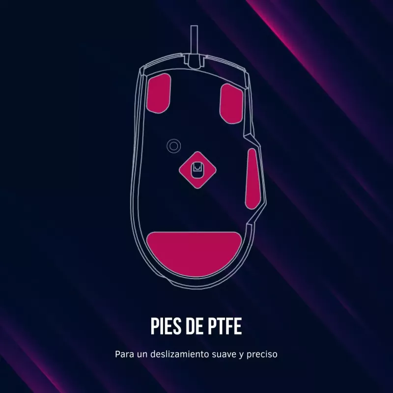 Rato Lorgar Jetter 357 Gaming ótico destro