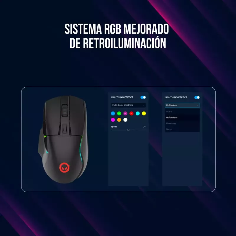 Rato Lorgar Jetter 357 Gaming ótico destro