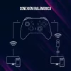 Lorgar TRIX-510 comando de jogo, preto, BT5.0, bateria integrada de 600 mAh, Type-C