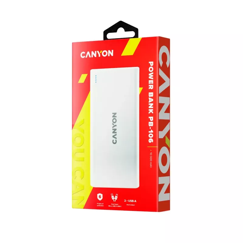 Carregador portátil Canyon PB-106 10000 mAh