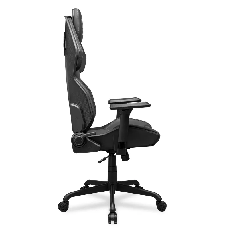 Cadeira para jogos COUGAR HOTROD CGR-ARX-BLB, couro sintético, apoios de braços 3D, até 136 kg, preta