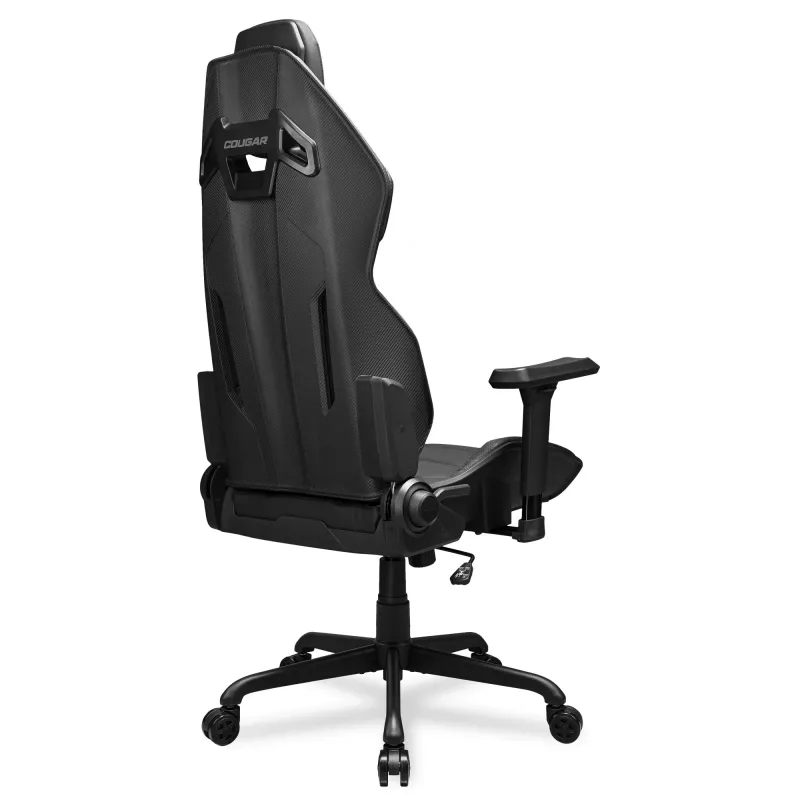 Cadeira para jogos COUGAR HOTROD CGR-ARX-BLB, couro sintético, apoios de braços 3D, até 136 kg, preta