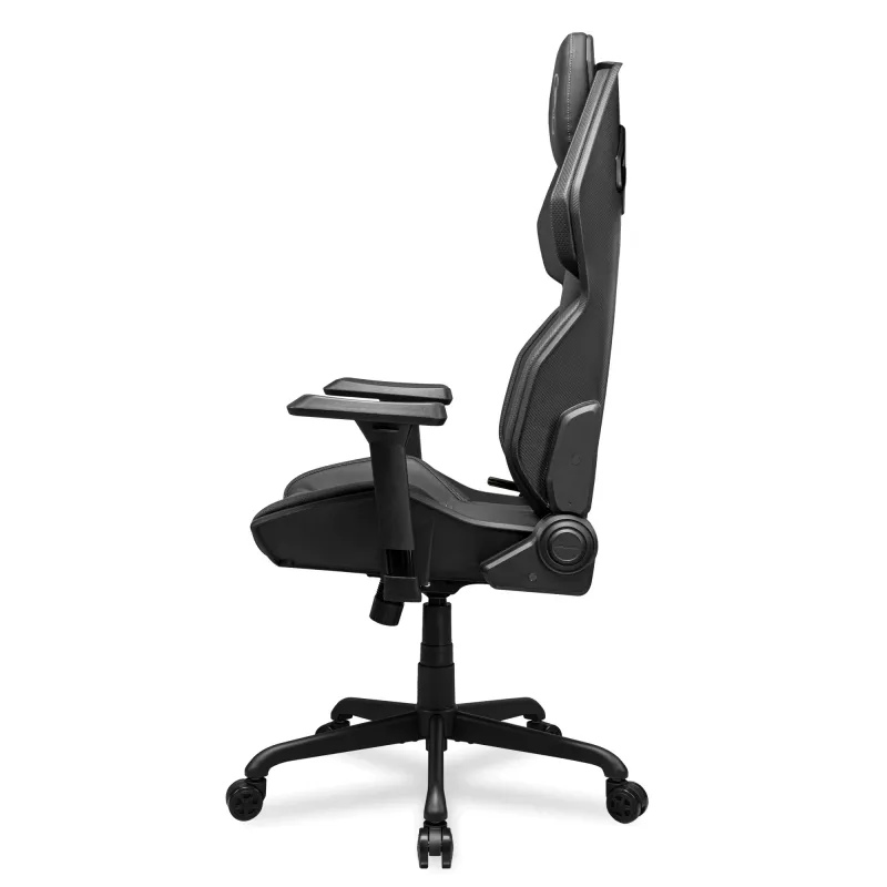 Cadeira para jogos COUGAR HOTROD CGR-ARX-BLB, couro sintético, apoios de braços 3D, até 136 kg, preta